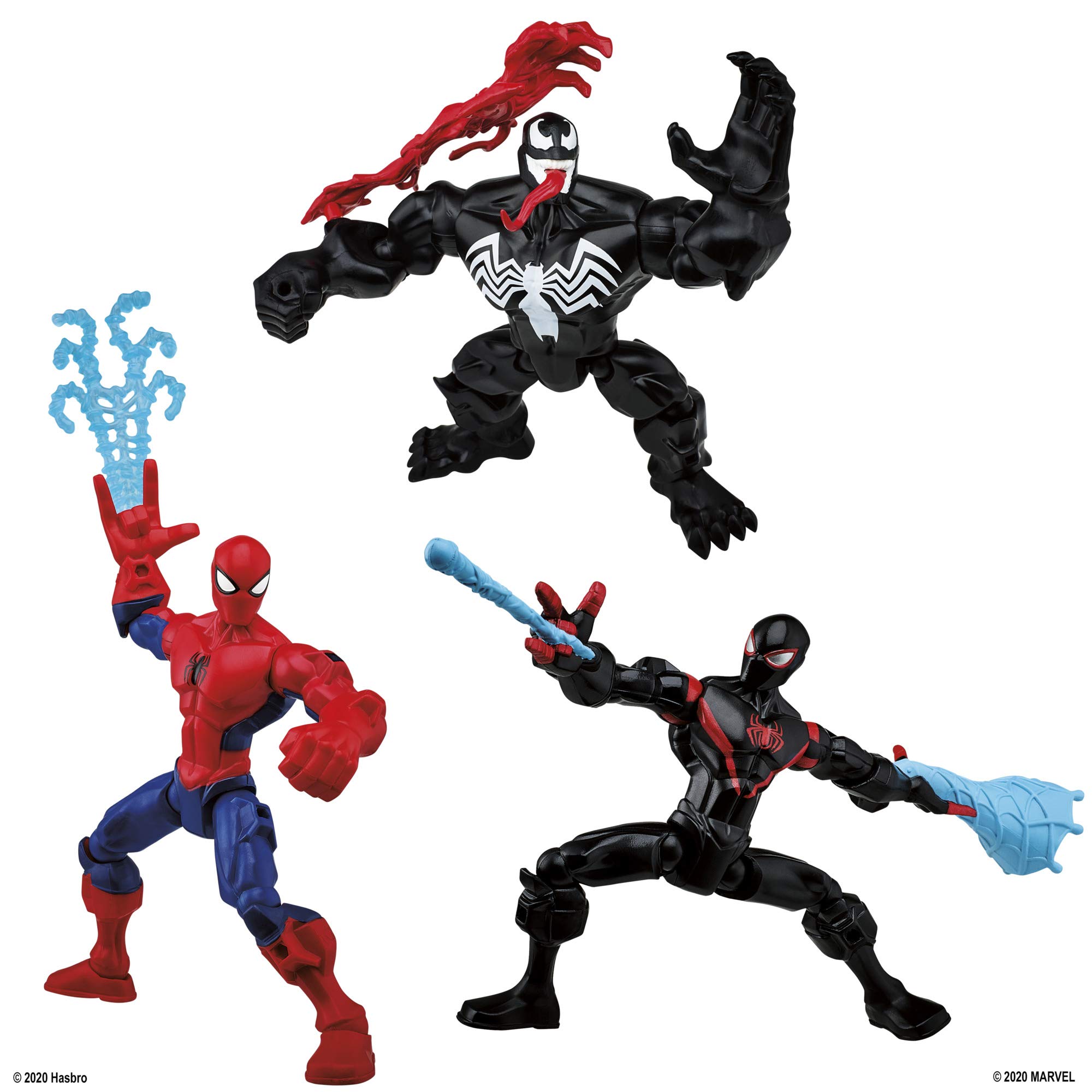 Foto 4 | Figuras de Acción Marvel Super Hero Mashers Webslinging - Venta Internacional
