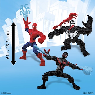 Foto 6 | Figuras de Acción Marvel Super Hero Mashers Webslinging - Venta Internacional