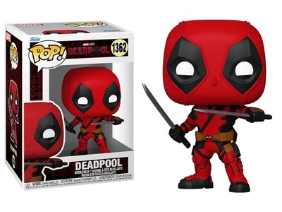 Foto 2 | Figura de Vinilo Pop Marvel Deadpool & Wolverine Movie 9,5 Cm - Venta Internacional