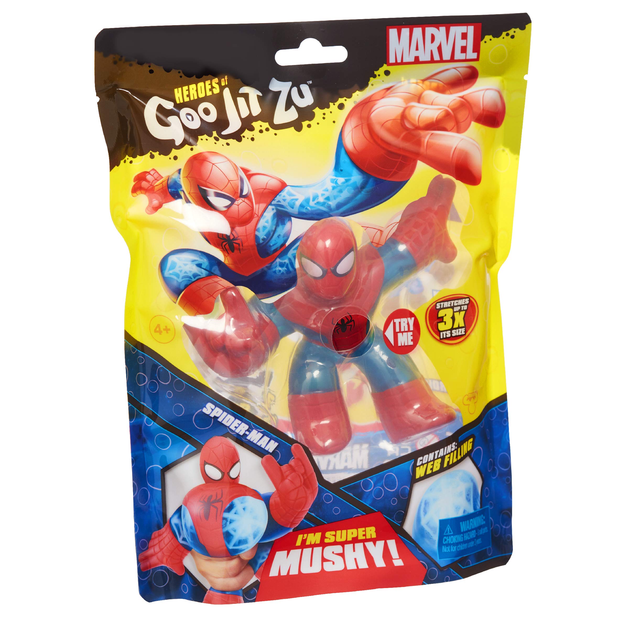 Foto 5 pulgar | Figura de Acción Heroes Of Goo Jit Zu Marvel Spider-man - Venta Internacional