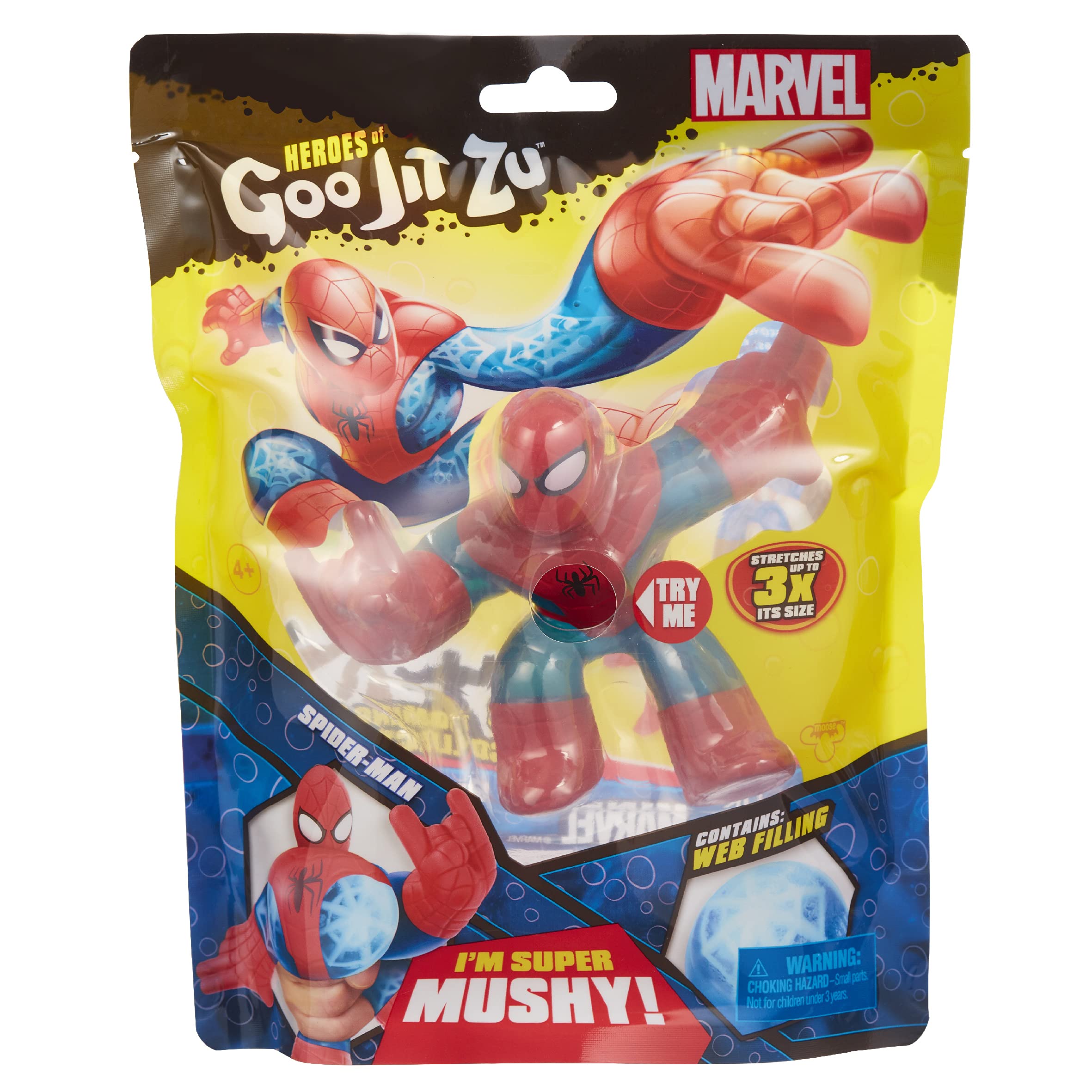 Foto 6 pulgar | Figura de Acción Heroes Of Goo Jit Zu Marvel Spider-man - Venta Internacional