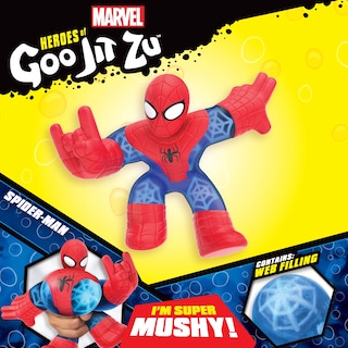 Foto 6 | Figura de Acción Heroes Of Goo Jit Zu Marvel Spider-man - Venta Internacional