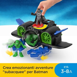 Foto 2 | Batsub Batman Fisher-price Imaginext Dc Super Friends - Venta Internacional