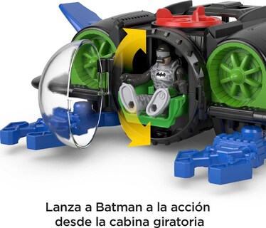 Foto 3 | Batsub Batman Fisher-price Imaginext Dc Super Friends - Venta Internacional