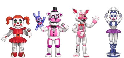 Foto 3 | Figura de Acción Funko Five Nights At Freddy's Sister Location Set 1 - Venta Internacional