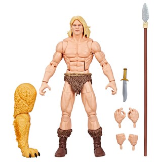 Foto 1 | Figura de Acción Ka-zar de la Serie Marvel Legends 15 cm con Accesorios - Venta Internacional