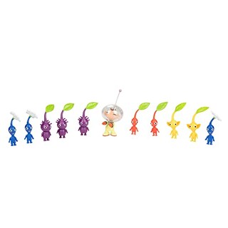 Foto 1 | Set de 11 figuras de Super Mario NintendoCaptain Olimar y Pikmin - Venta Internacional