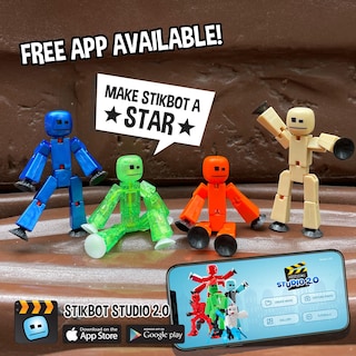 Foto 5 | Pack Doble de Figuras de Acción Zing Stikbot Con Accesorios Para Más De 4 Años - Venta Internacional
