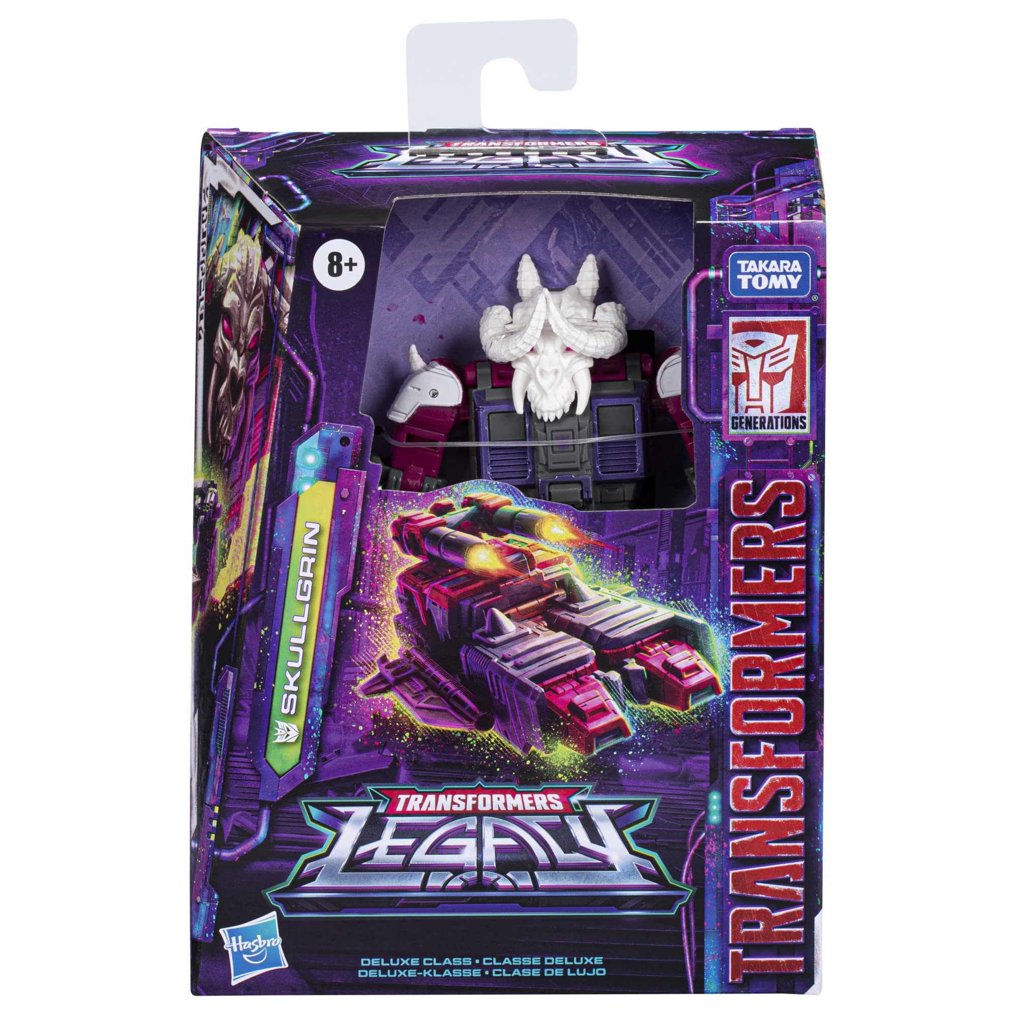 Foto 4 pulgar | Figura de Acción Transformers Legacy Deluxe Skullgrin 14 cm - Venta Internacional