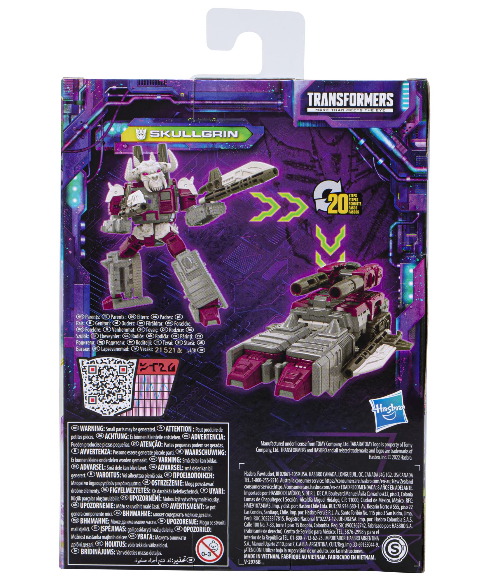 Foto 5 pulgar | Figura de Acción Transformers Legacy Deluxe Skullgrin 14 cm - Venta Internacional