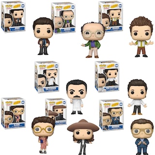Foto 1 | Set Completo de 8 Figuras de Seinfeld ¡funko Pop! con Embalaje - Venta Internacional