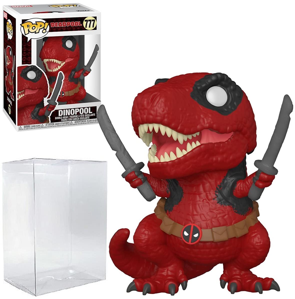 Foto 8 pulgar | Figura de Vinilo Funko Pop Marvel Deadpool Parody Dinopool - Venta Internacional
