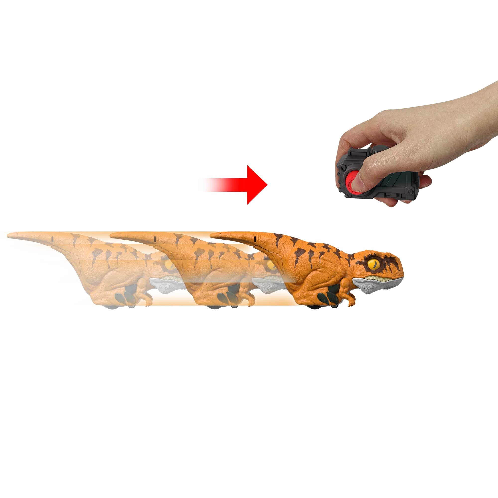 Foto 3 | Figura de Acción Mattel Jurassic World Dominion Atrociraptor - Venta Internacional