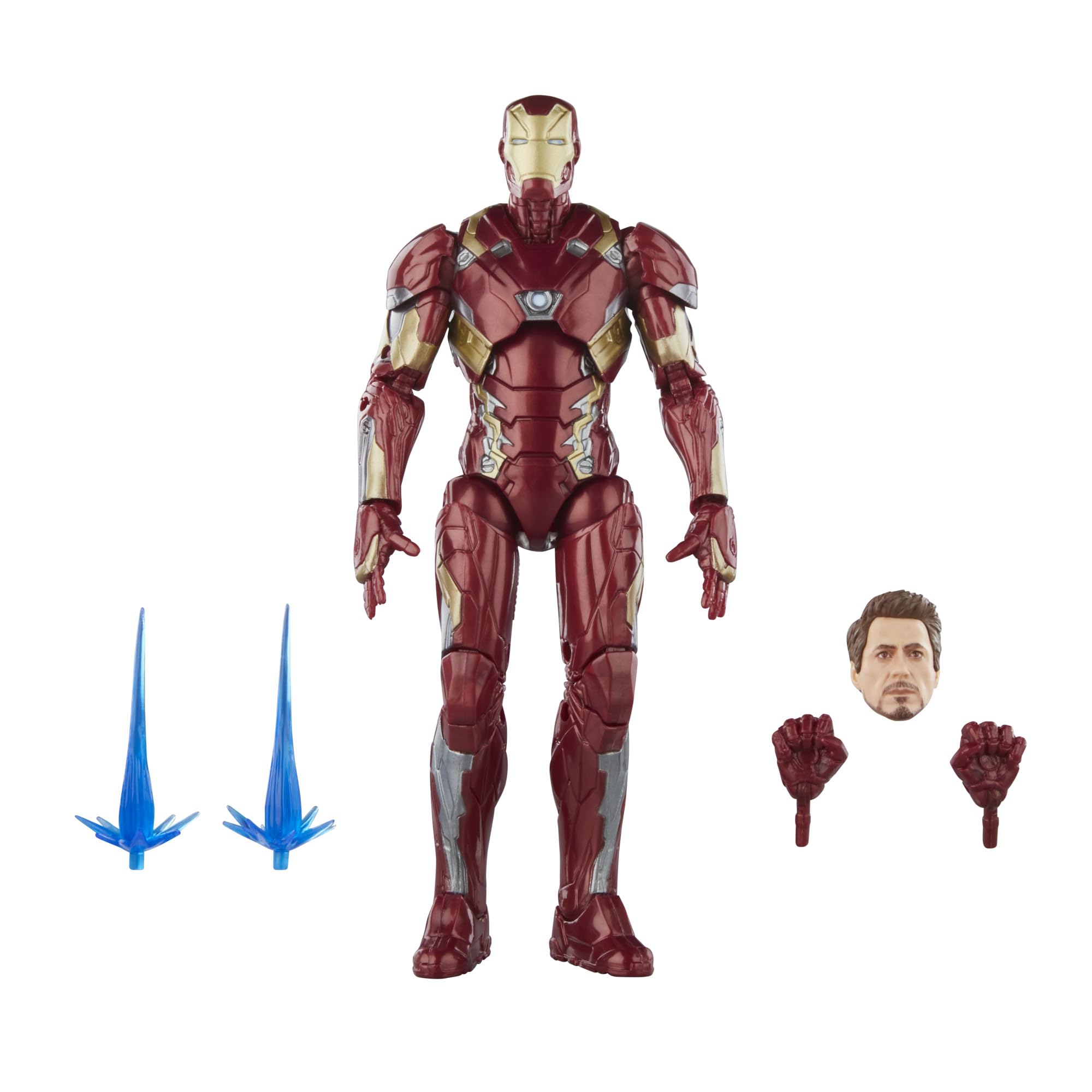 Figuras De Acción Marvel Hasbro Legends Iron Man Mark 46 - Venta Internacional.