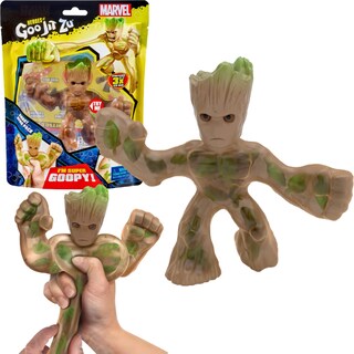 Foto 1 | Figura De Acción Heroes Of Goo Jit Zu Marvel Groot - Venta Internacional.
