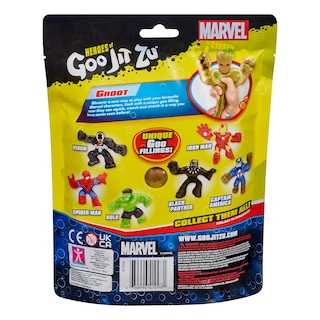 Foto 6 | Figura De Acción Heroes Of Goo Jit Zu Marvel Groot - Venta Internacional.