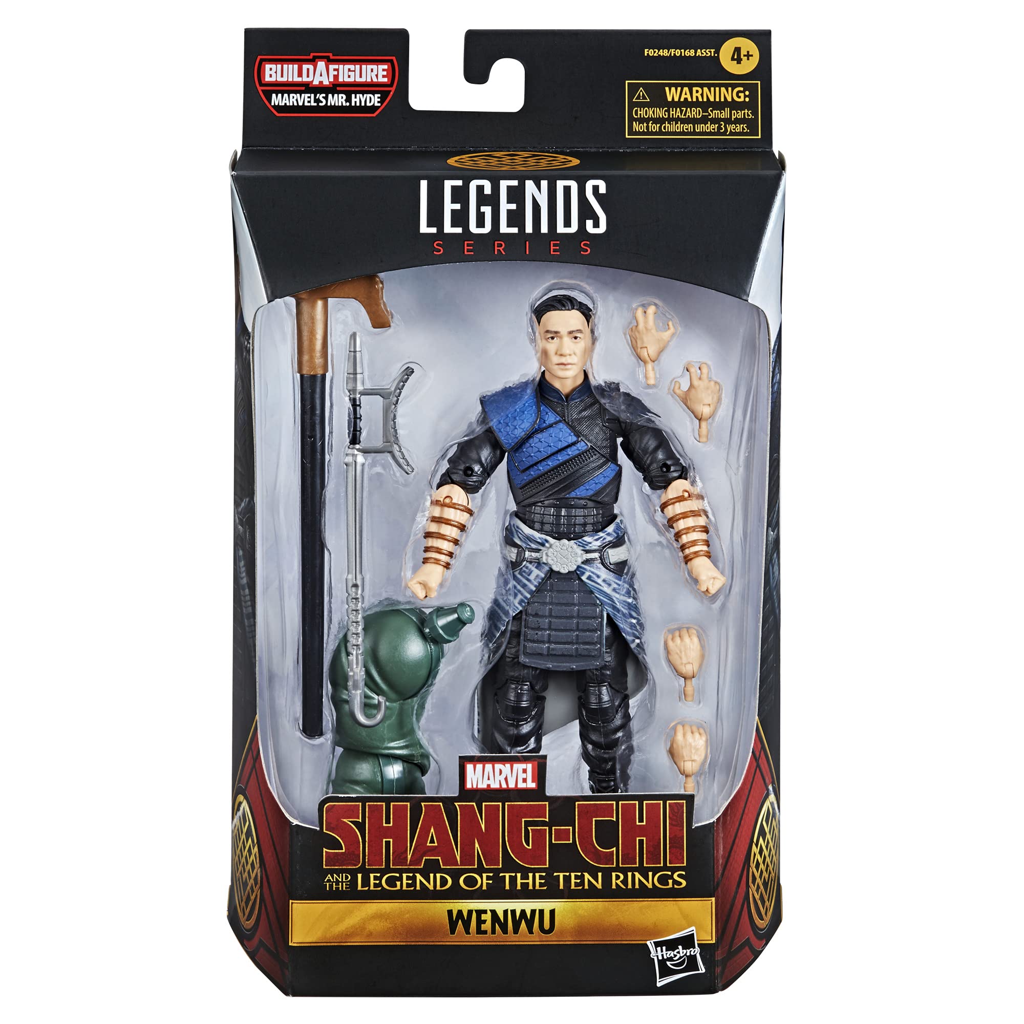 Foto 3 pulgar | Figura De Acción Marvel Hasbro Legends Series Shang-chi Wenwu - Venta Internacional.