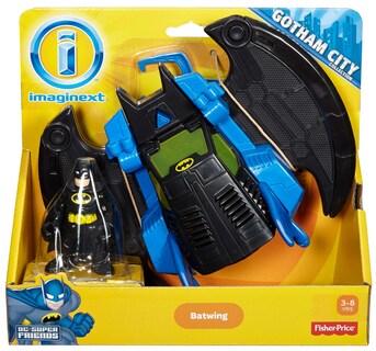Foto 4 | Batman City Batwing De Toy Fisher-price Imaginext Dc Super Friends - Venta Internacional.