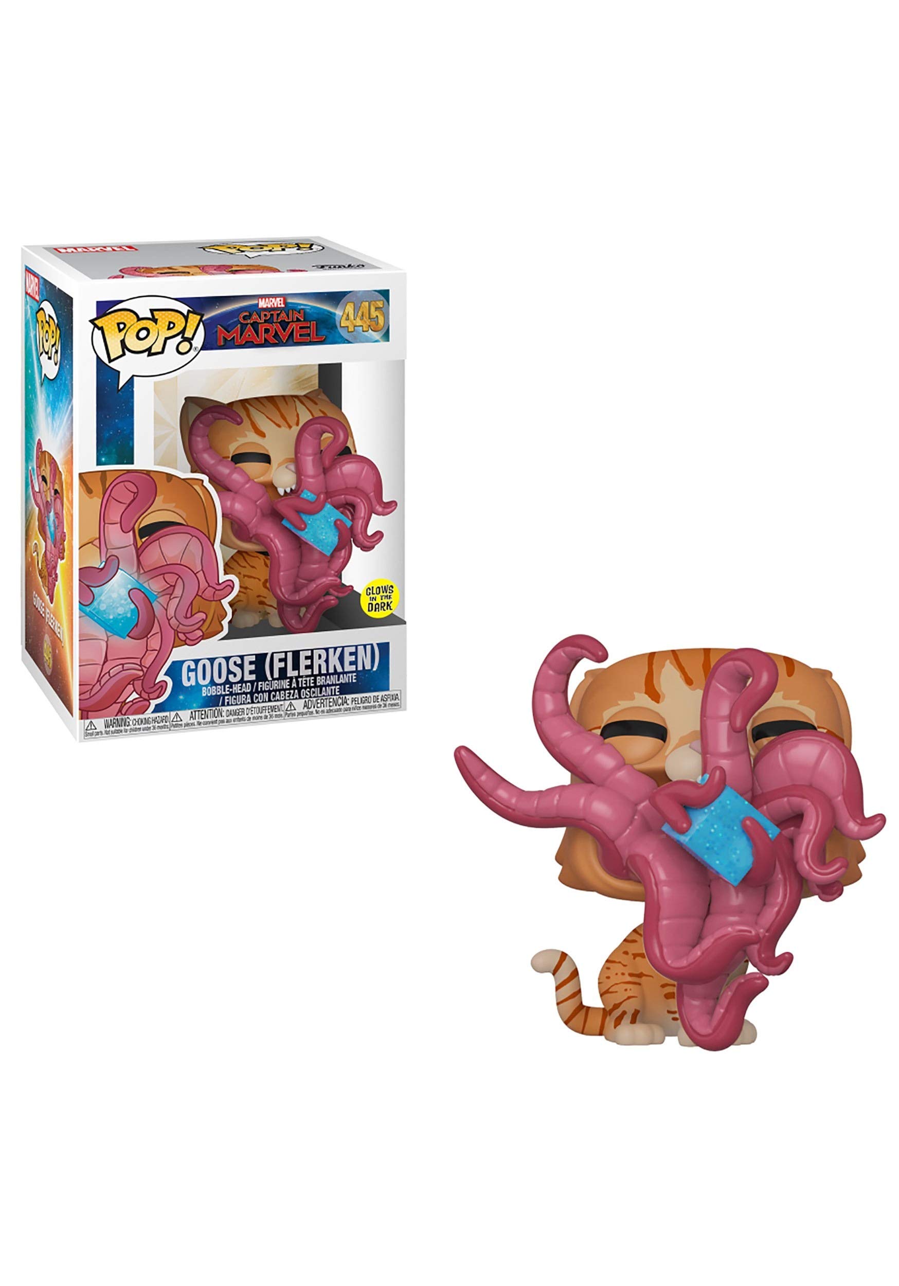 Foto 2 pulgar | Figura De Acción Funko Pop! Marvel: ¡capitán Marvel Goose! - Venta Internacional.