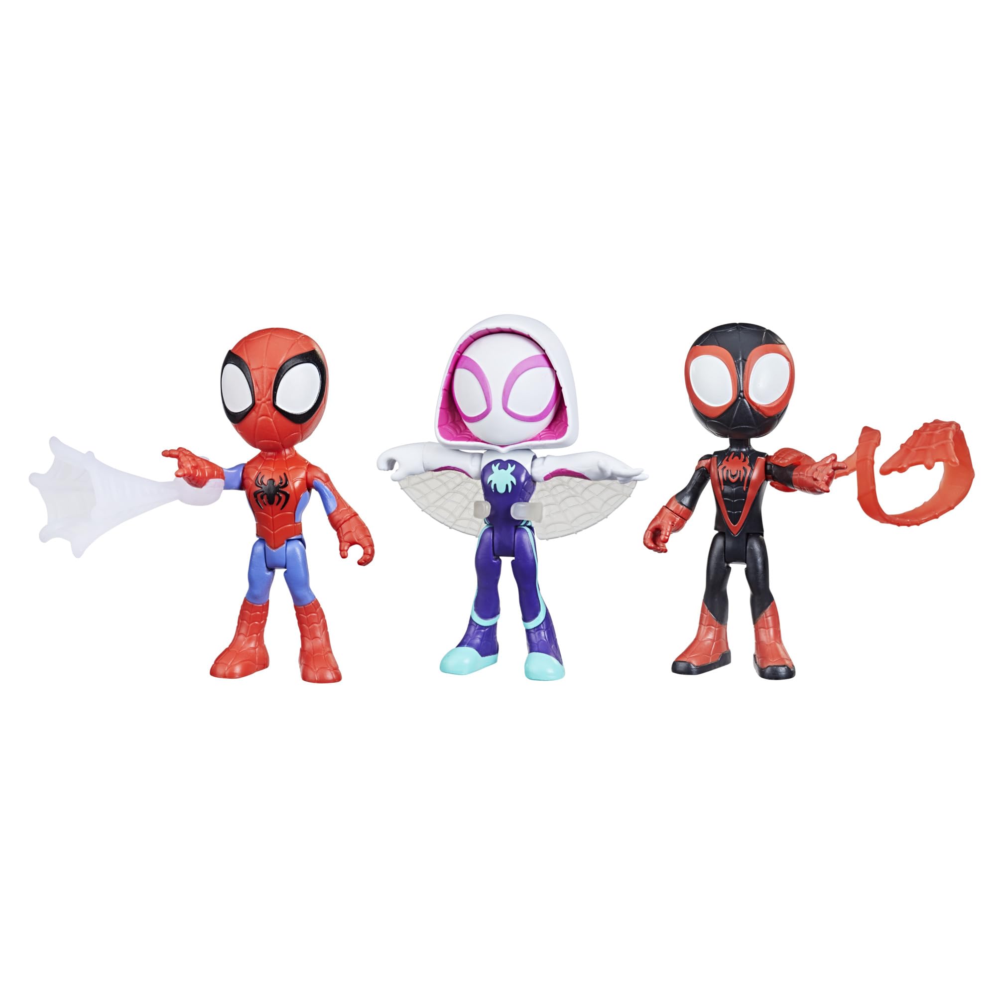 Foto 2 pulgar | Figuras De Acción Spidey Y Sus Increíbles Amigos, Paquete De 3 Unidades Marvel - Venta Internacional.