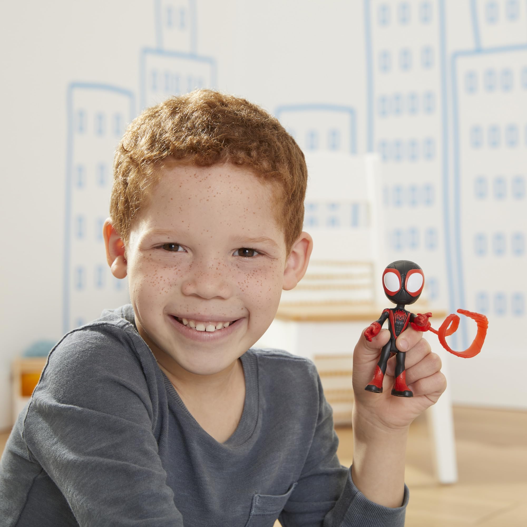 Foto 7 pulgar | Figuras De Acción Spidey Y Sus Increíbles Amigos, Paquete De 3 Unidades Marvel - Venta Internacional.