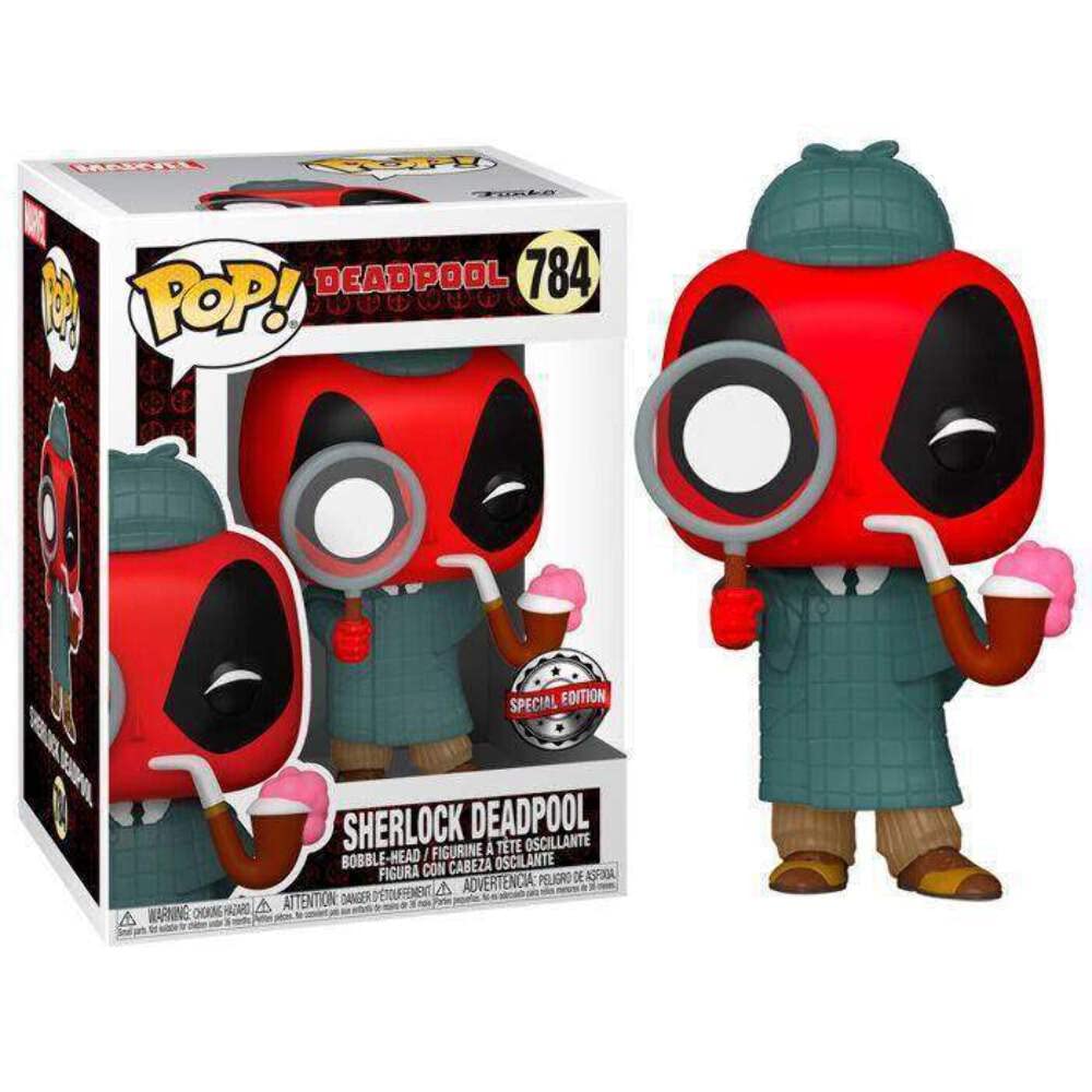 Foto 2 pulgar | Funko Pop! Deadpool #784: ¡exclusivo De Sherlock Deadpool! - Venta Internacional.
