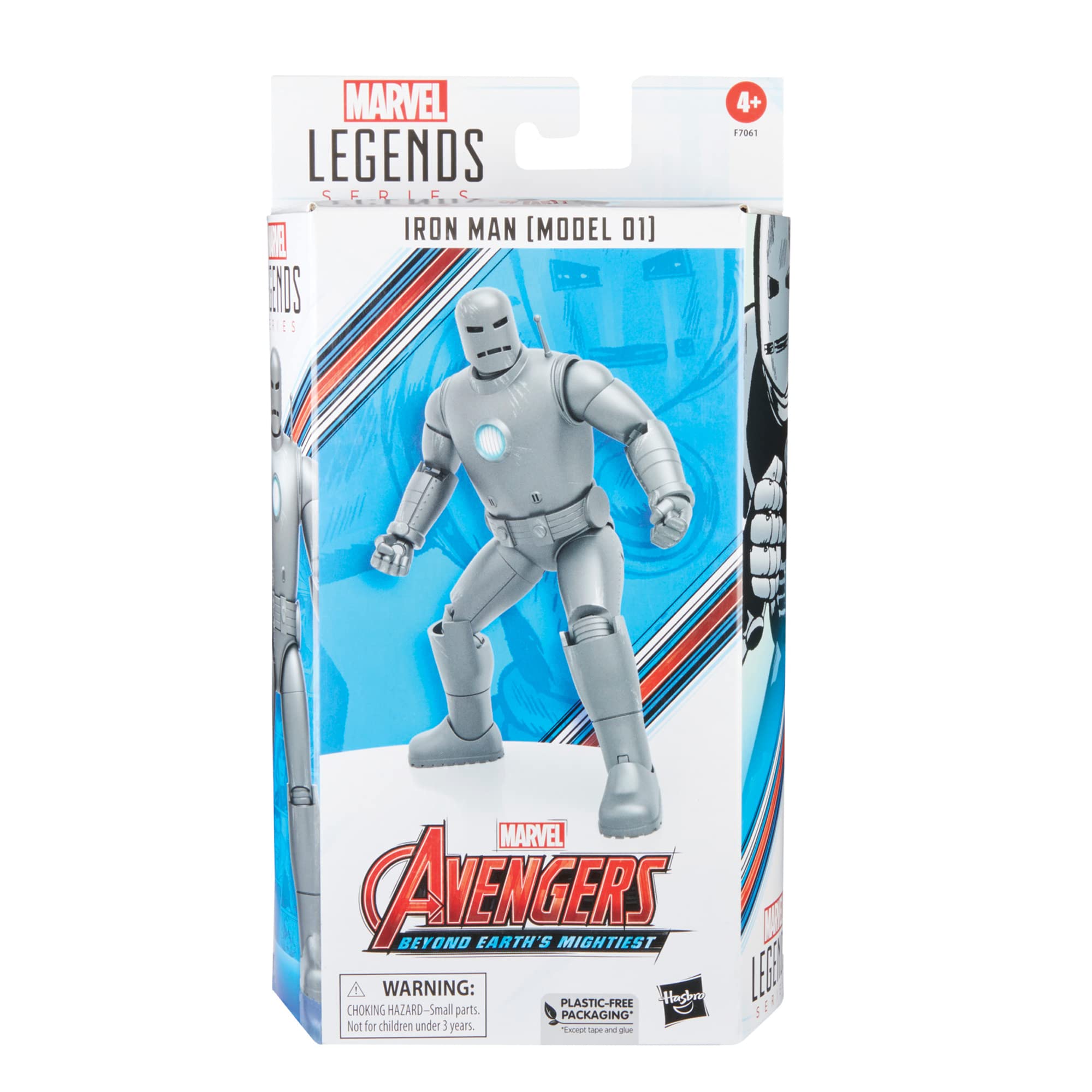 Foto 3 pulgar | Figura De Acción Marvel Legends Series Iron Man 01 15 Cm - Venta Internacional.