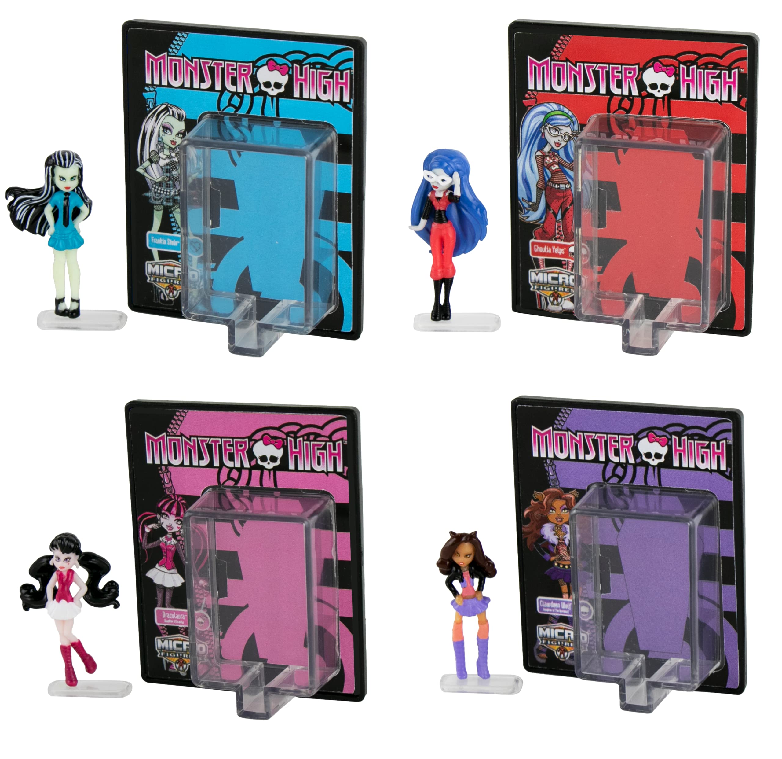Micro Figures Worlds Smallest Monster High (paquete De 4) - Venta Internacional.