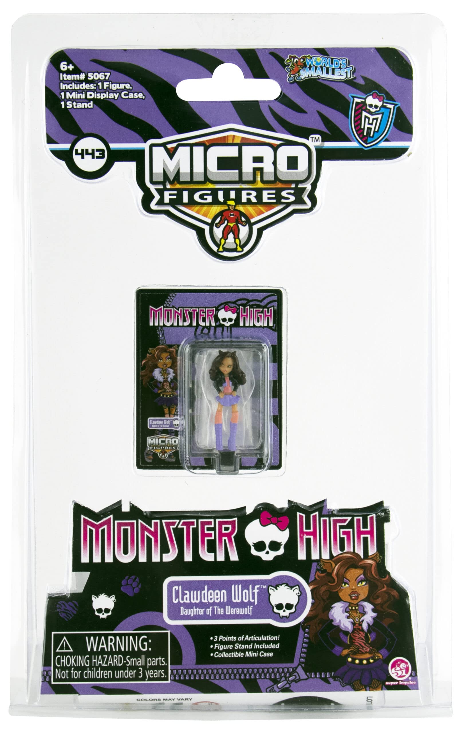 Foto 5 pulgar | Micro Figures Worlds Smallest Monster High (paquete De 4) - Venta Internacional.