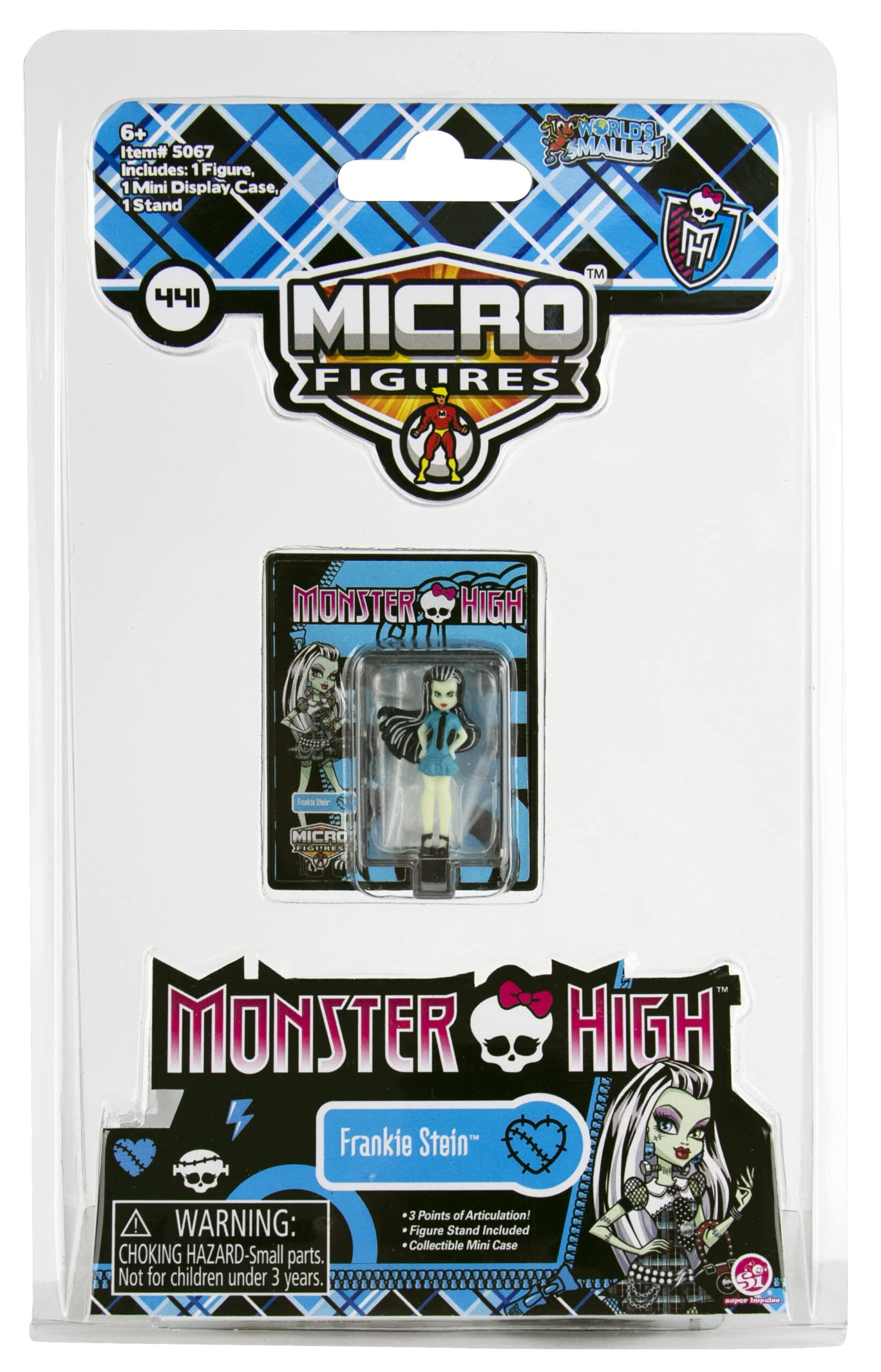 Foto 7 pulgar | Micro Figures Worlds Smallest Monster High (paquete De 4) - Venta Internacional.