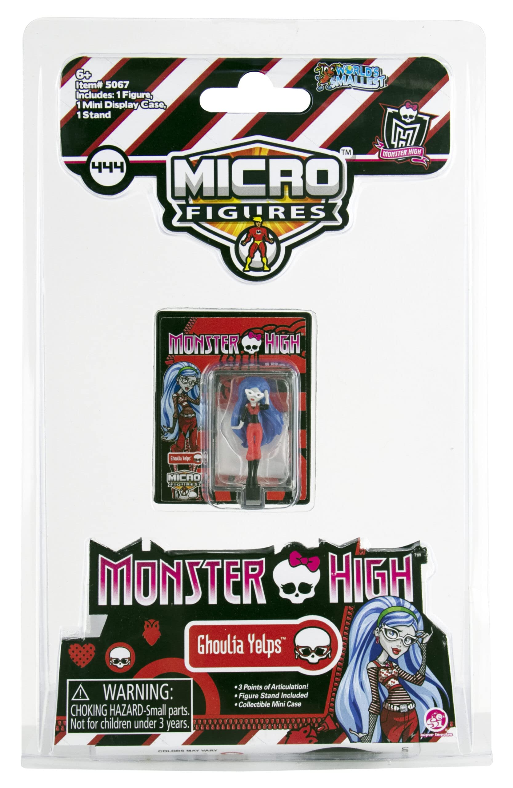 Foto 8 pulgar | Micro Figures Worlds Smallest Monster High (paquete De 4) - Venta Internacional.