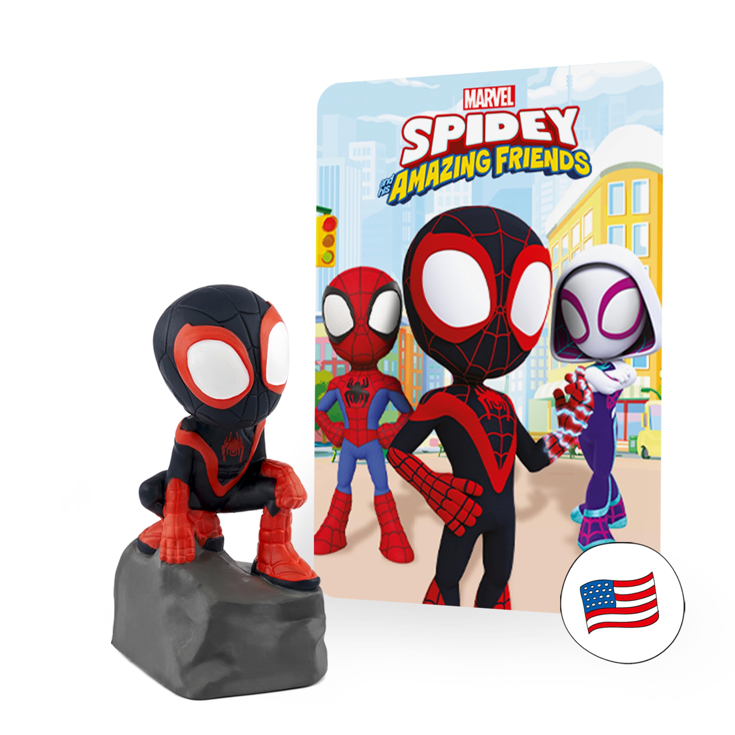Foto 1 | El Personaje De Reproducción De Audio Tonies Spin Marvel Spidey Friends - Venta Internacional.