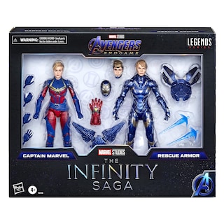 Foto 2 | Figura De Acción De Juguete Marvel Legends Captain And Rescue De 6 Pulgadas - Venta Internacional.