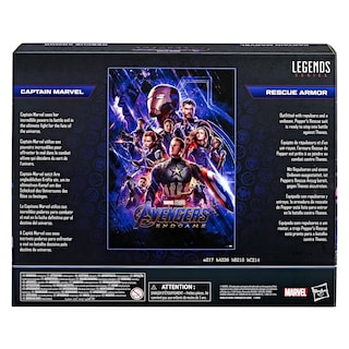 Foto 3 | Figura De Acción De Juguete Marvel Legends Captain And Rescue De 6 Pulgadas - Venta Internacional.