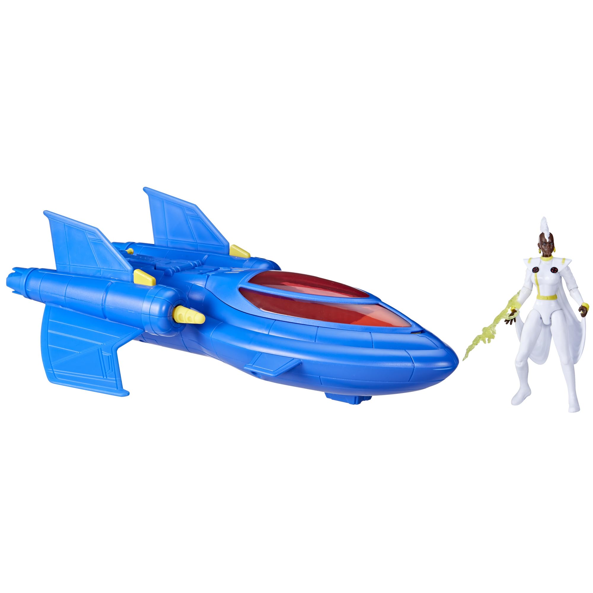 Foto 3 pulgar | Figura X-jet De Toy Marvel Studios X-men '97 Con Figura Storm De 10 Cm - Venta Internacional.