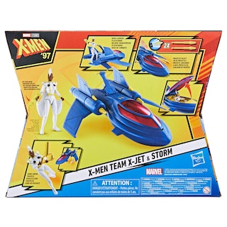 Foto 5 | Figura X-jet De Toy Marvel Studios X-men '97 Con Figura Storm De 10 Cm - Venta Internacional.