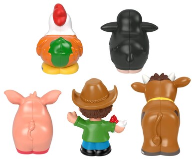 Foto 3 | Paquete De Figuras Fisher-price Little People Farmer & Animals - Venta Internacional.