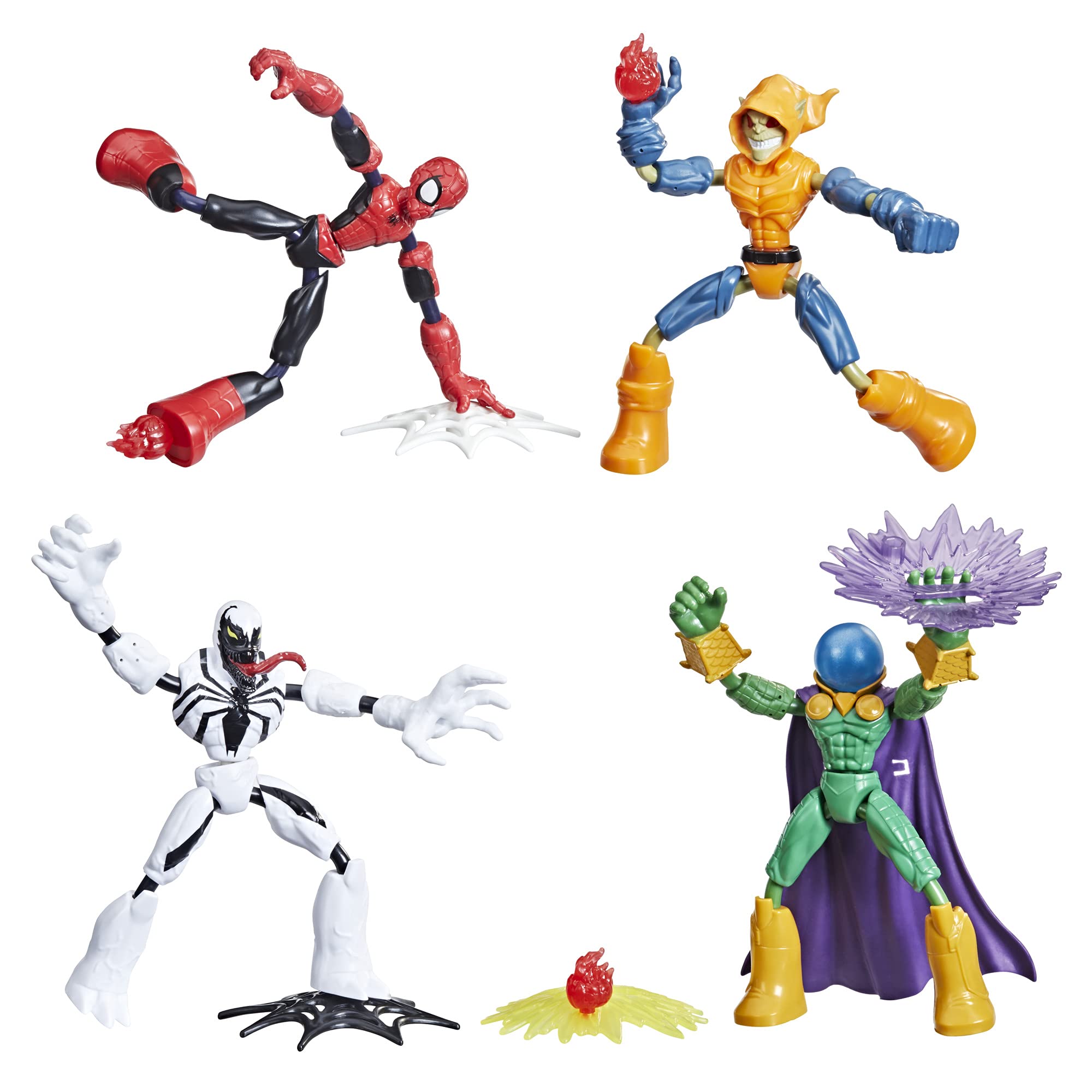Foto 1 | Figura De Acción Toy Spider-man Bend And Flex Marvel De 6 Pulgadas - Venta Internacional.