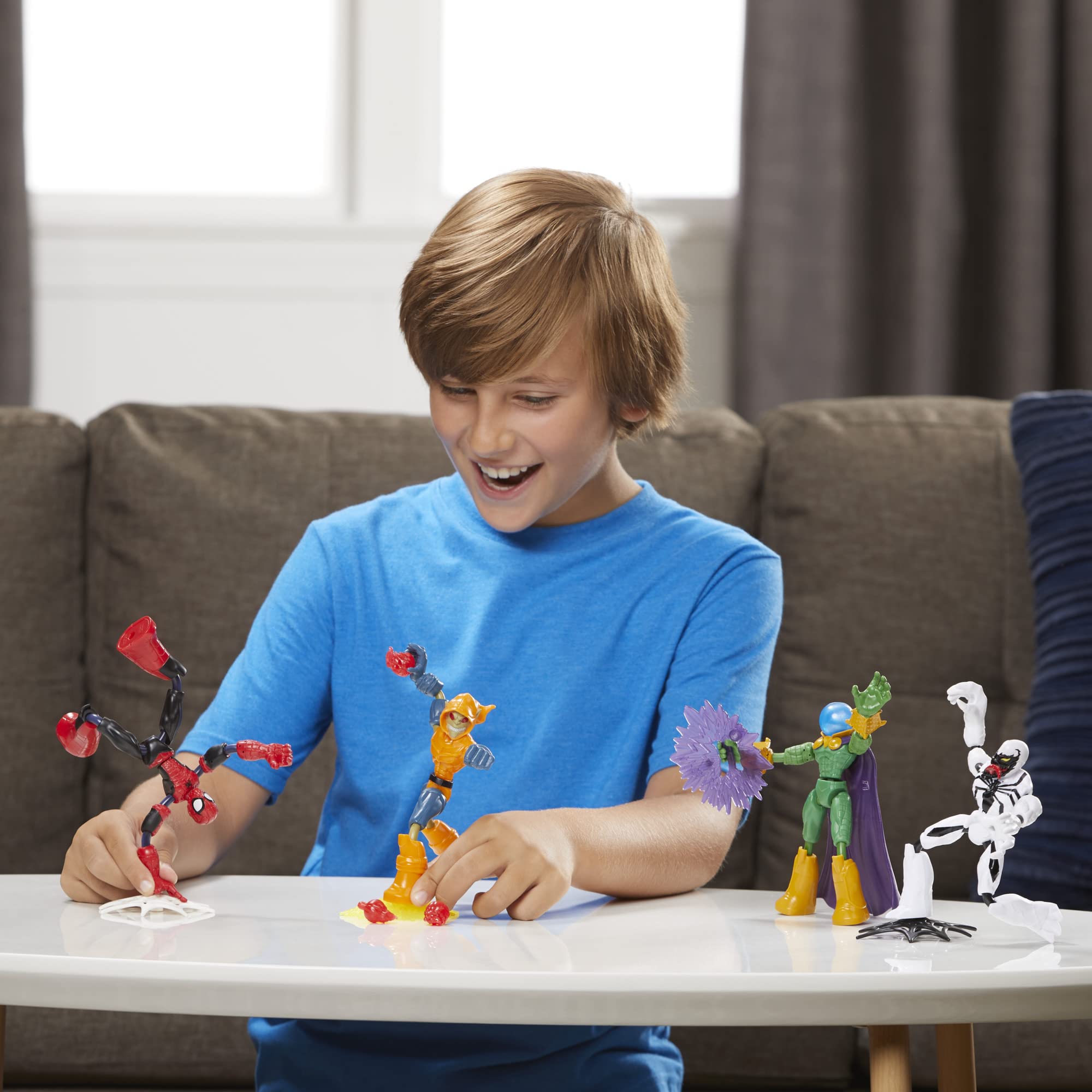 Foto 6 | Figura De Acción Toy Spider-man Bend And Flex Marvel De 6 Pulgadas - Venta Internacional.