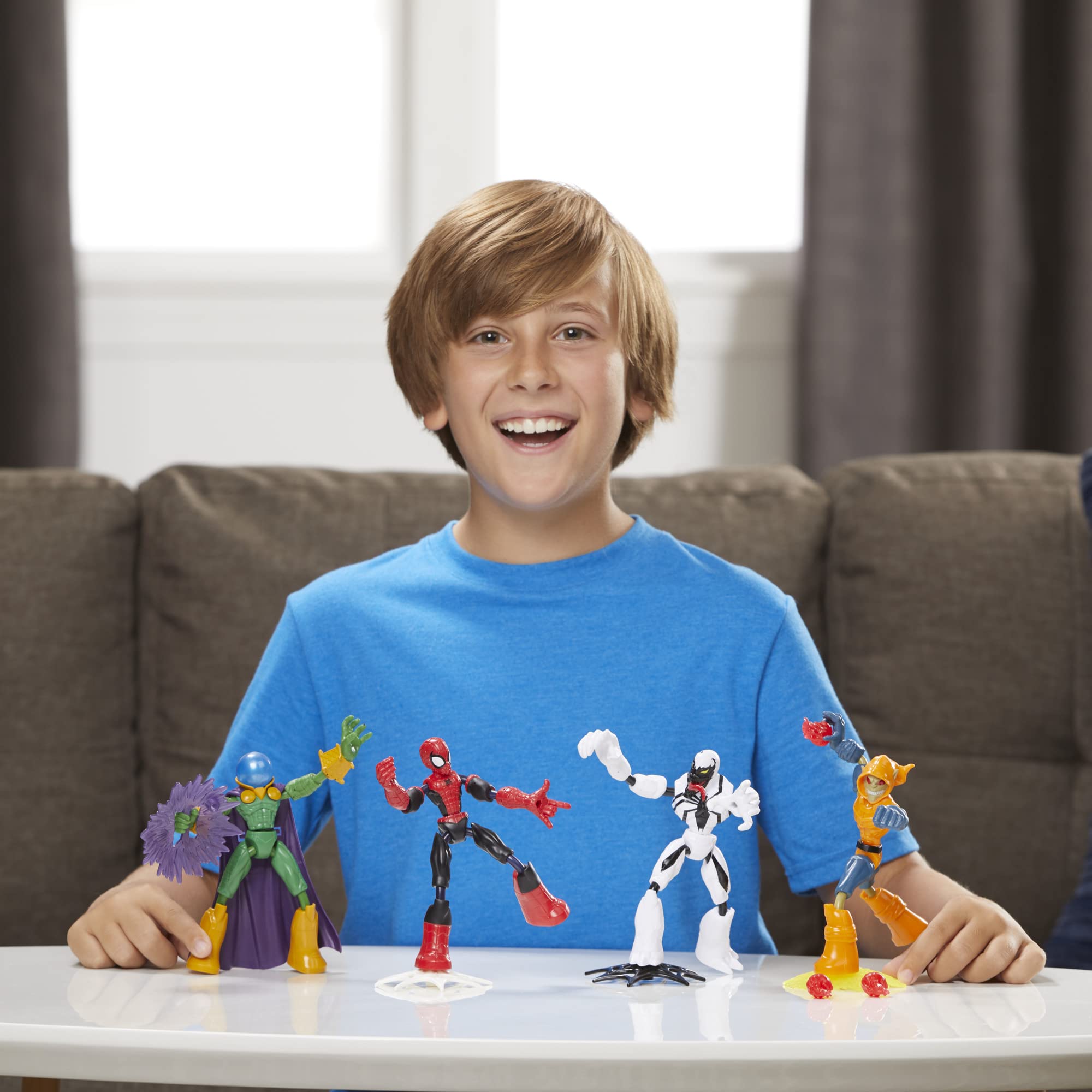 Foto 7 | Figura De Acción Toy Spider-man Bend And Flex Marvel De 6 Pulgadas - Venta Internacional.