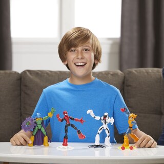Foto 7 | Figura De Acción Toy Spider-man Bend And Flex Marvel De 6 Pulgadas - Venta Internacional.