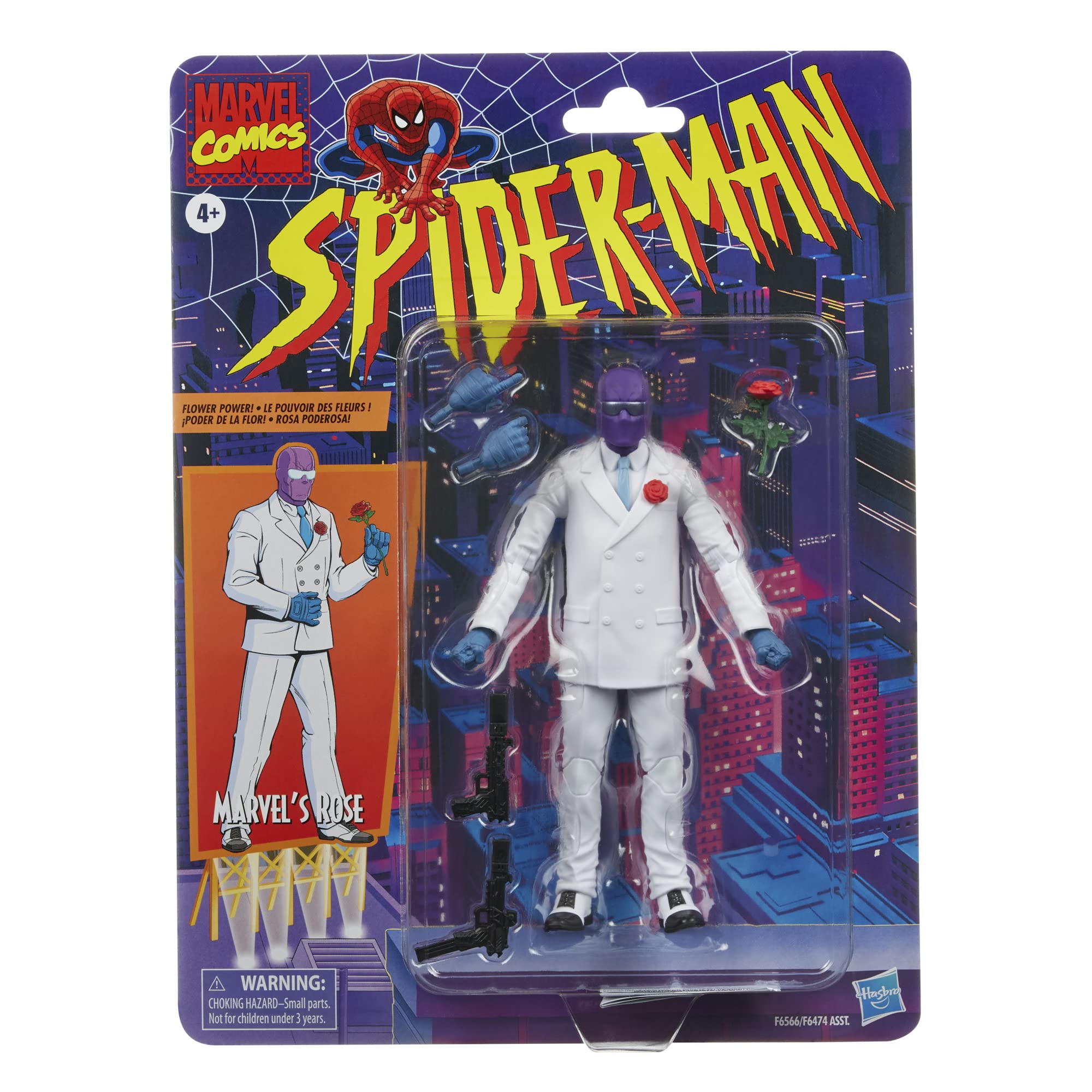 Foto 3 pulgar | Figura De Acción Marvel Legends Series Rose Spider-man 15 Cm - Venta Internacional.