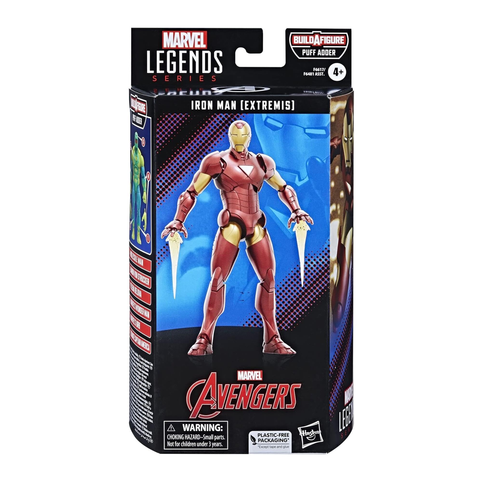 Foto 6 pulgar | Figura De Acción Marvel Legends Series Iron Man Extremis - Venta Internacional.