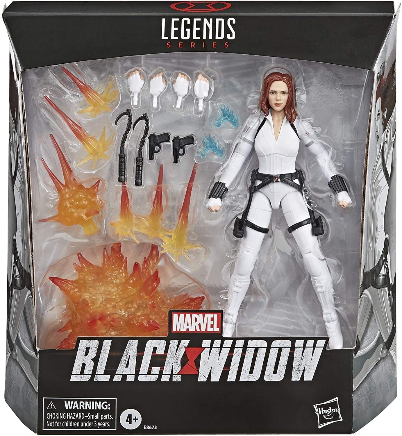 Foto 4 pulgar | Figura De Acción Marvel Hasbro Legends Series Black Widow 15 Cm - Venta Internacional.