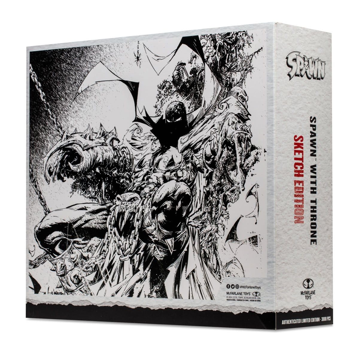 Foto 6 pulgar | Set De Figuras De Acción Mcfarlane Toys Spawn W/ Throne Sketch Sdcc 2023 - Venta Internacional.