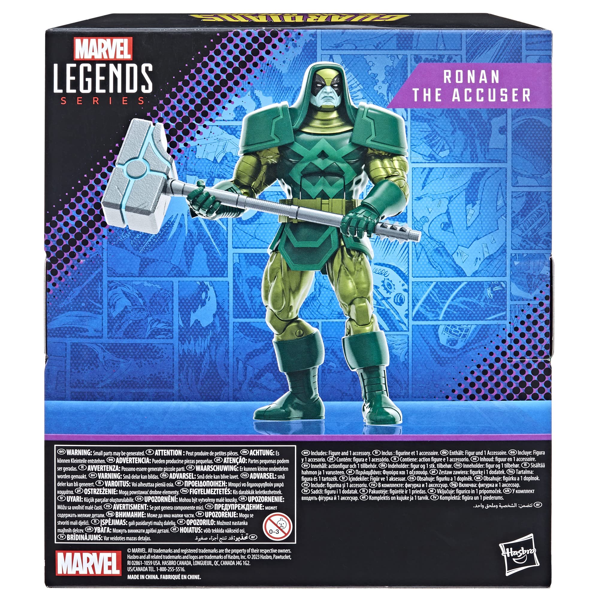 Foto 4 pulgar | Figura De Acción De La Serie Marvel Legends Ronan The Accuser - Venta Internacional.