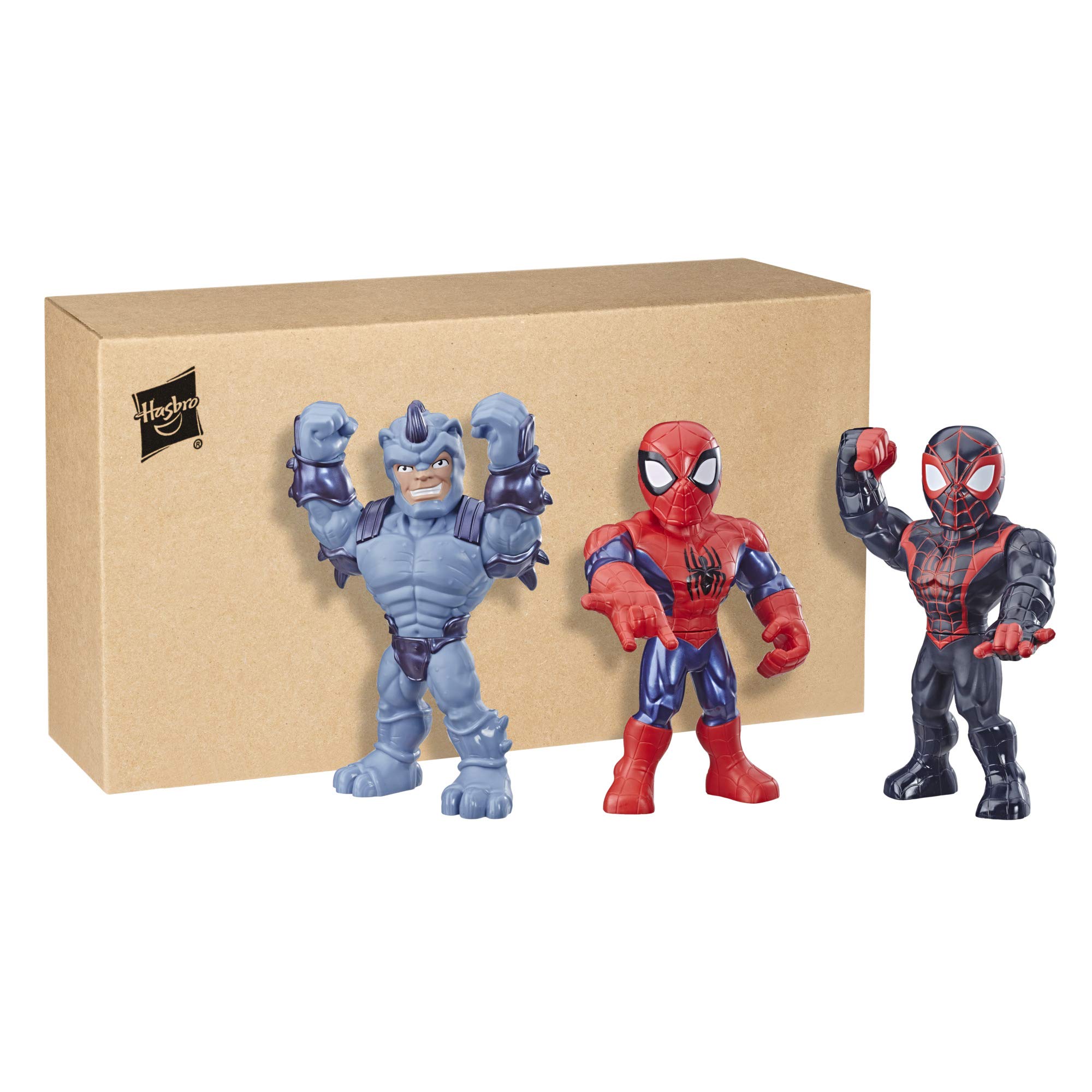 Foto 3 pulgar | Pack De Figuras De Acción Playskool Heroes Mega Mighties Marvel 3 - Venta Internacional.