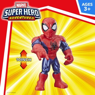 Foto 3 | Pack De Figuras De Acción Playskool Heroes Mega Mighties Marvel 3 - Venta Internacional.