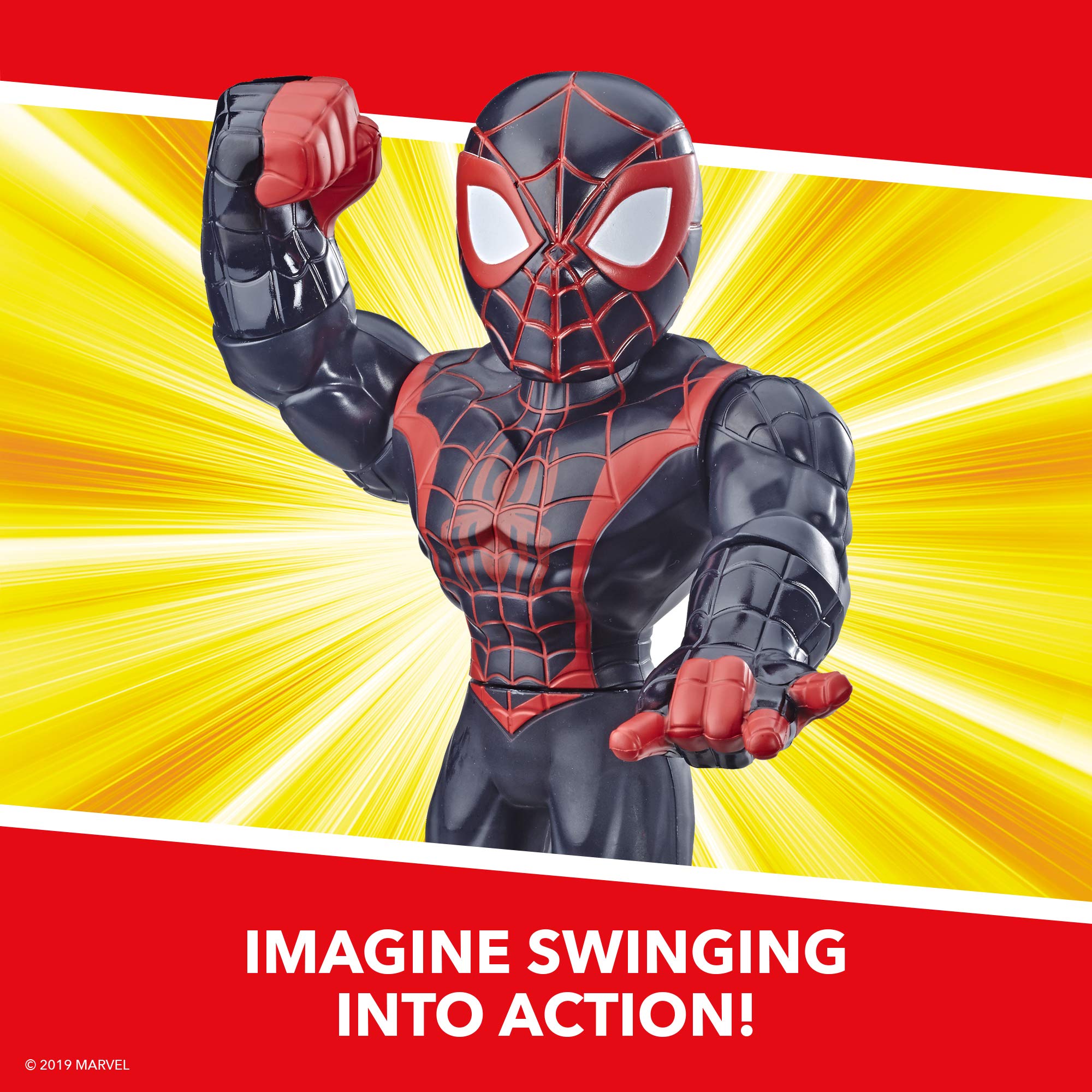 Foto 5 pulgar | Pack De Figuras De Acción Playskool Heroes Mega Mighties Marvel 3 - Venta Internacional.
