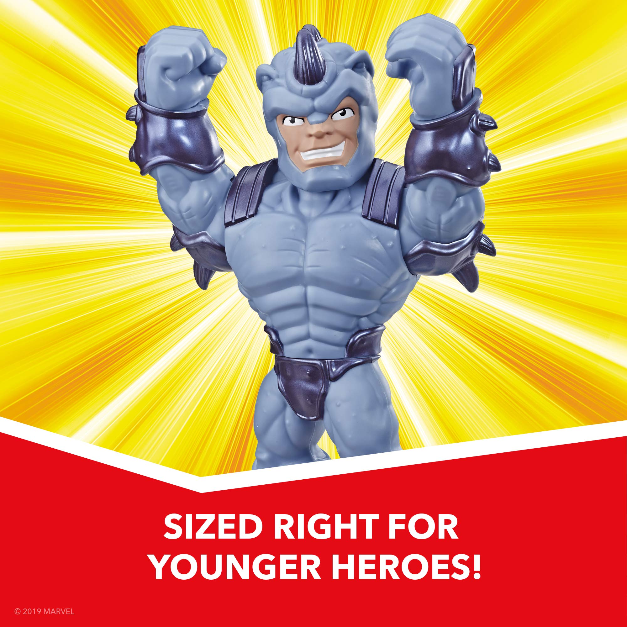 Foto 6 pulgar | Pack De Figuras De Acción Playskool Heroes Mega Mighties Marvel 3 - Venta Internacional.